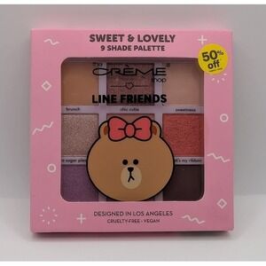 The Crème Shop LINE FRIENDS - CHOCO'S SWEET And LOVELY Eyeshadow Palette